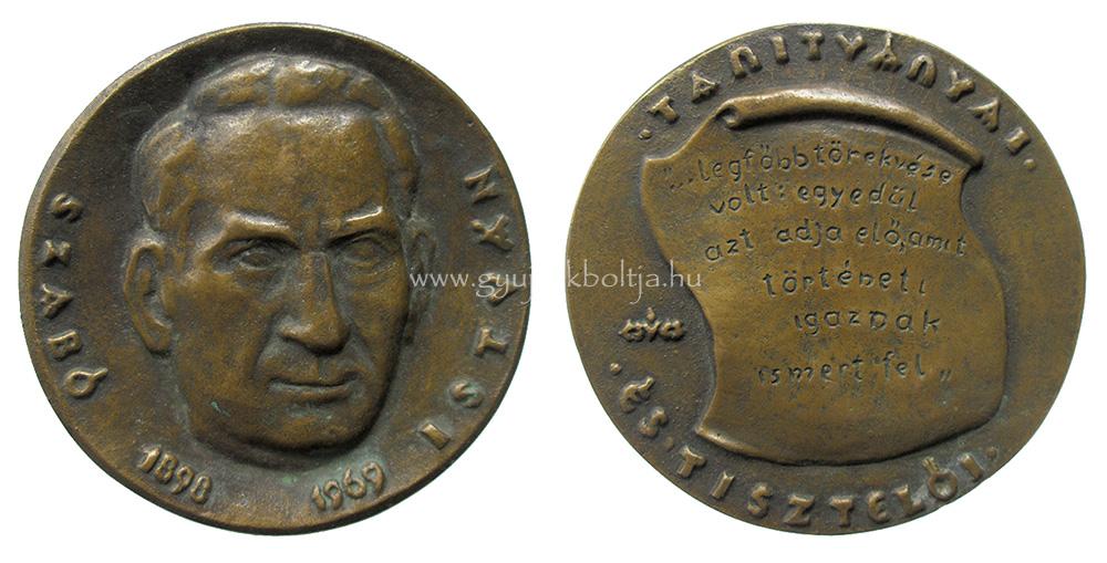 Cs�cs Ferenc: Szab� Istv�n /1969/ - t�rt�n�sz, lev�lt�ros, tan�r, az MTA tagja